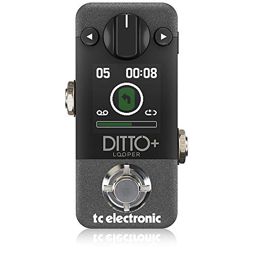 TC Electronic DITTO+ LOOPER 60-минутная многосессионная педаль лупера нового поколения
