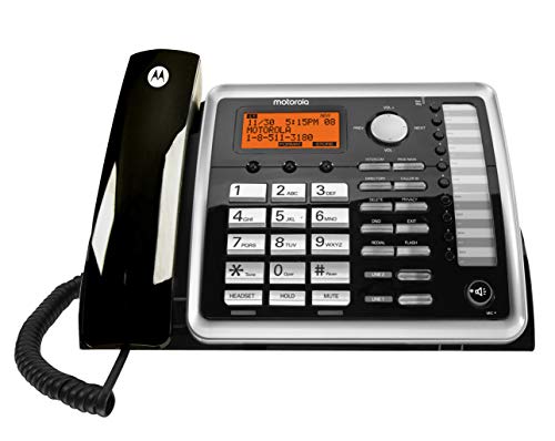 Motorola ML1200 DECT 6.0 Расширяемая 4-линейная телефонная система для бизнеса с голосовой почтой
