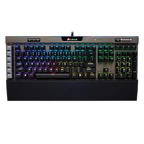 Corsair Механическая игровая клавиатура K95 RGB PLATINUM - 6 программируемых макросов - USB-переход и управление мультиме...
