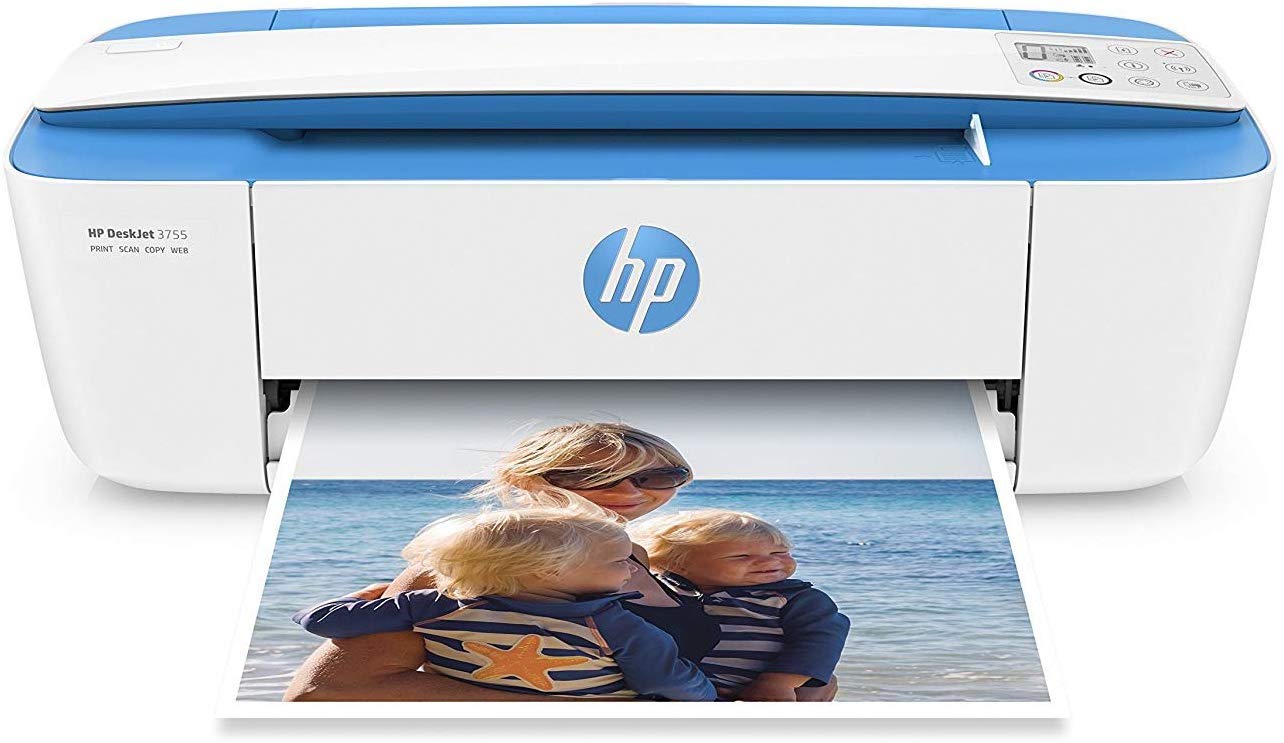 HP Компактный беспроводной принтер DeskJet 3755 «Все в одном»