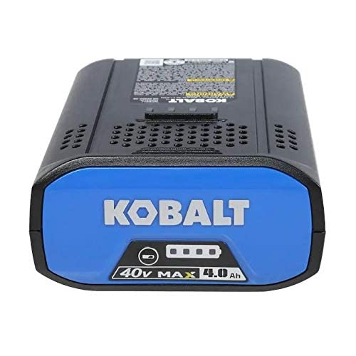  KOBALTS Kobalt 40-вольтовая 4-амперная 4.0ah перезаряжаемая литий-ионная (Li-Ion) батарея для беспроводного силового обор...