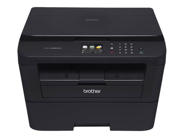 Brother Printer Беспроводной монохромный лазерный принтер Brother HL-L2380DW с возможностью пополнения запасов Amazon Dash