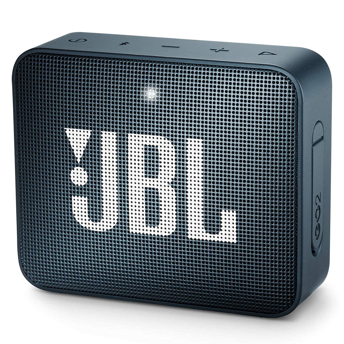 JBL GO2 — водонепроницаемая сверхпортативная Bluetooth-колонка — темно-синяя