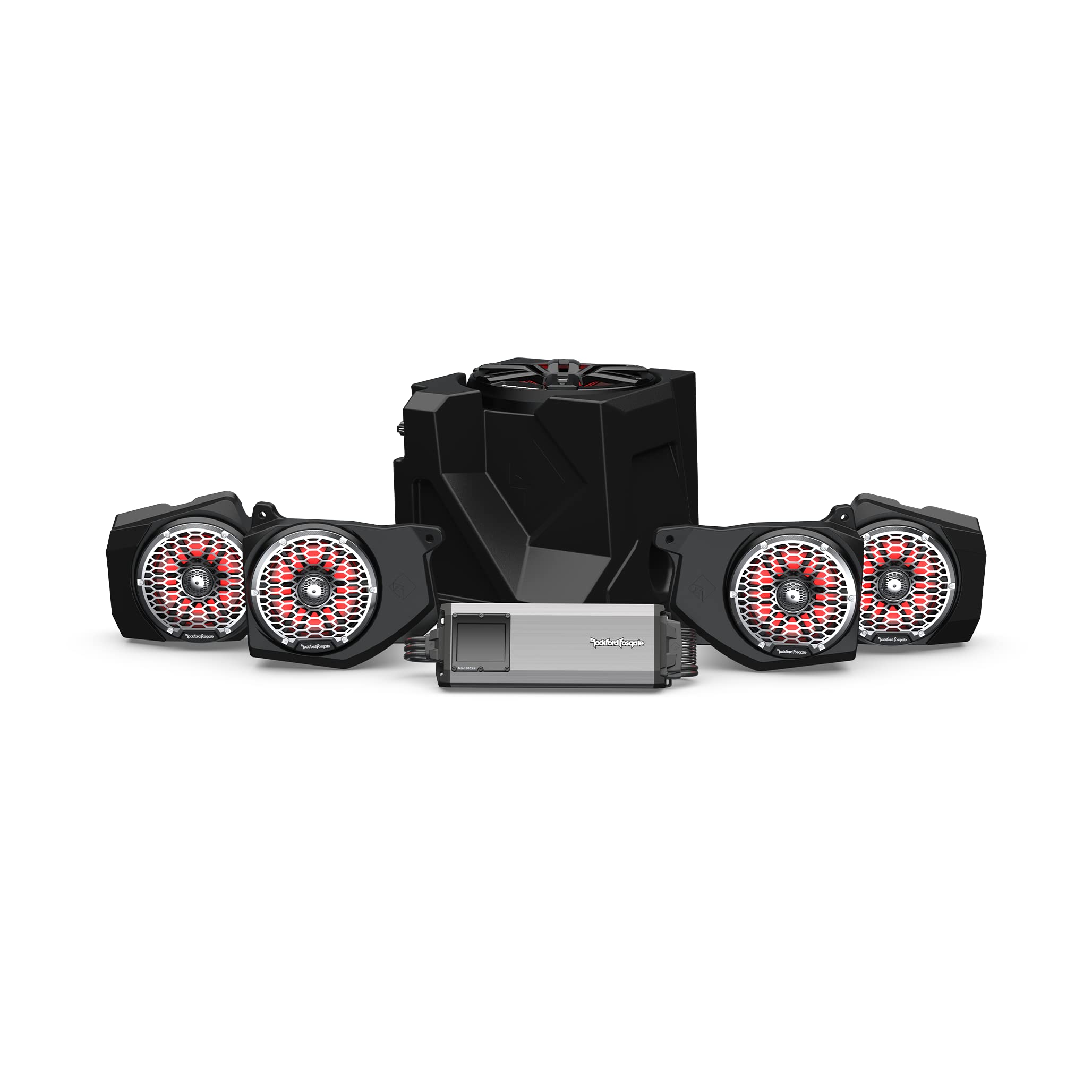 Rockford Fosgate RNGR18RC-STG6 Audio Kit: Ride Command ...