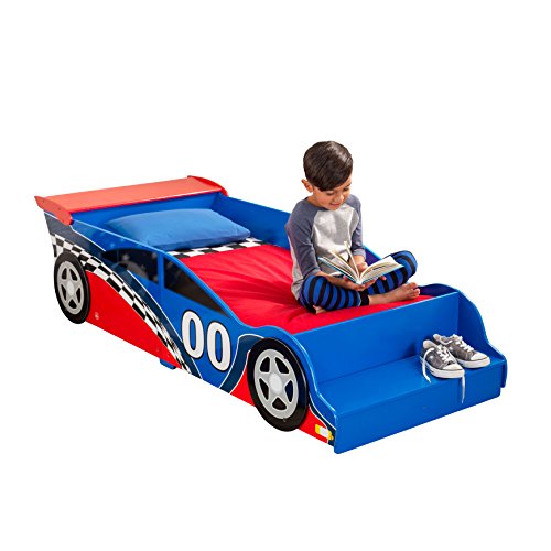 KidKraft Детская кровать гоночного автомобиля