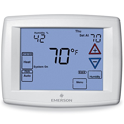 White-Rodgers Emerson 1F95-1291 7-дневный термостат с сенсорным экраном и контролем влажности