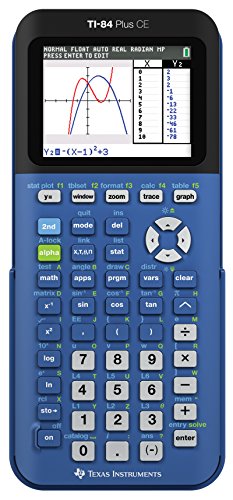Texas Instruments Графический калькулятор TI-84 Plus CE Blueberry