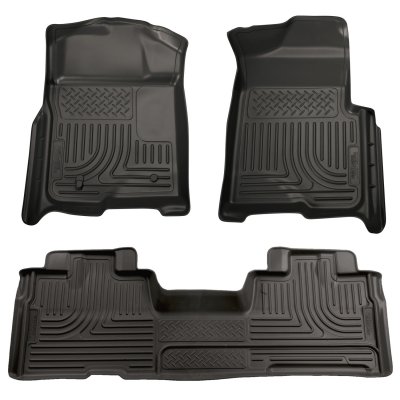 Husky Liners 98341 WeatherBeater Комбинированные накладки на пол передних и 2-х сидений - (3