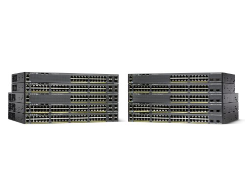 Cisco Catalyst WS-C2960X-24PS-L 24-портовый Ethernet-коммутатор с 370 Вт PoE