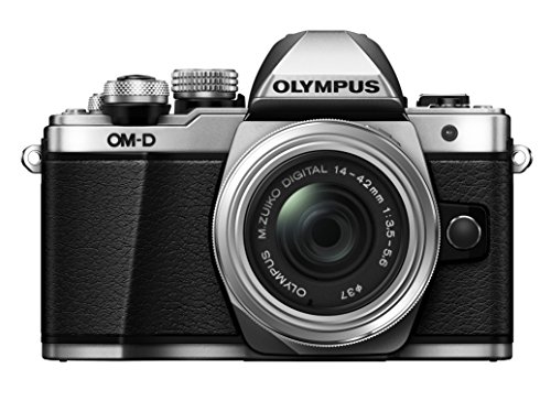 Olympus Беззеркальная цифровая камера OM-D E-M10 Mark II с объективом 14–42 мм II R (серебристый)