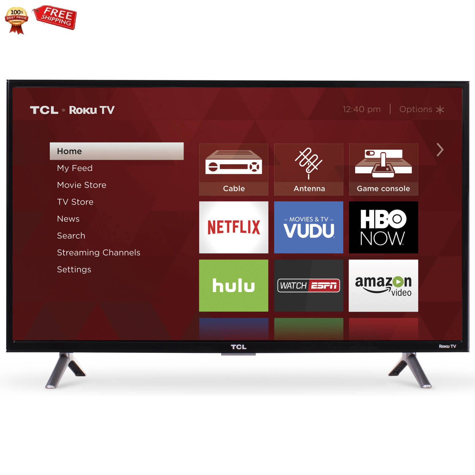 TCL 32S305 32-дюймовый 720p Smart LED TV (модель 2017 г.)