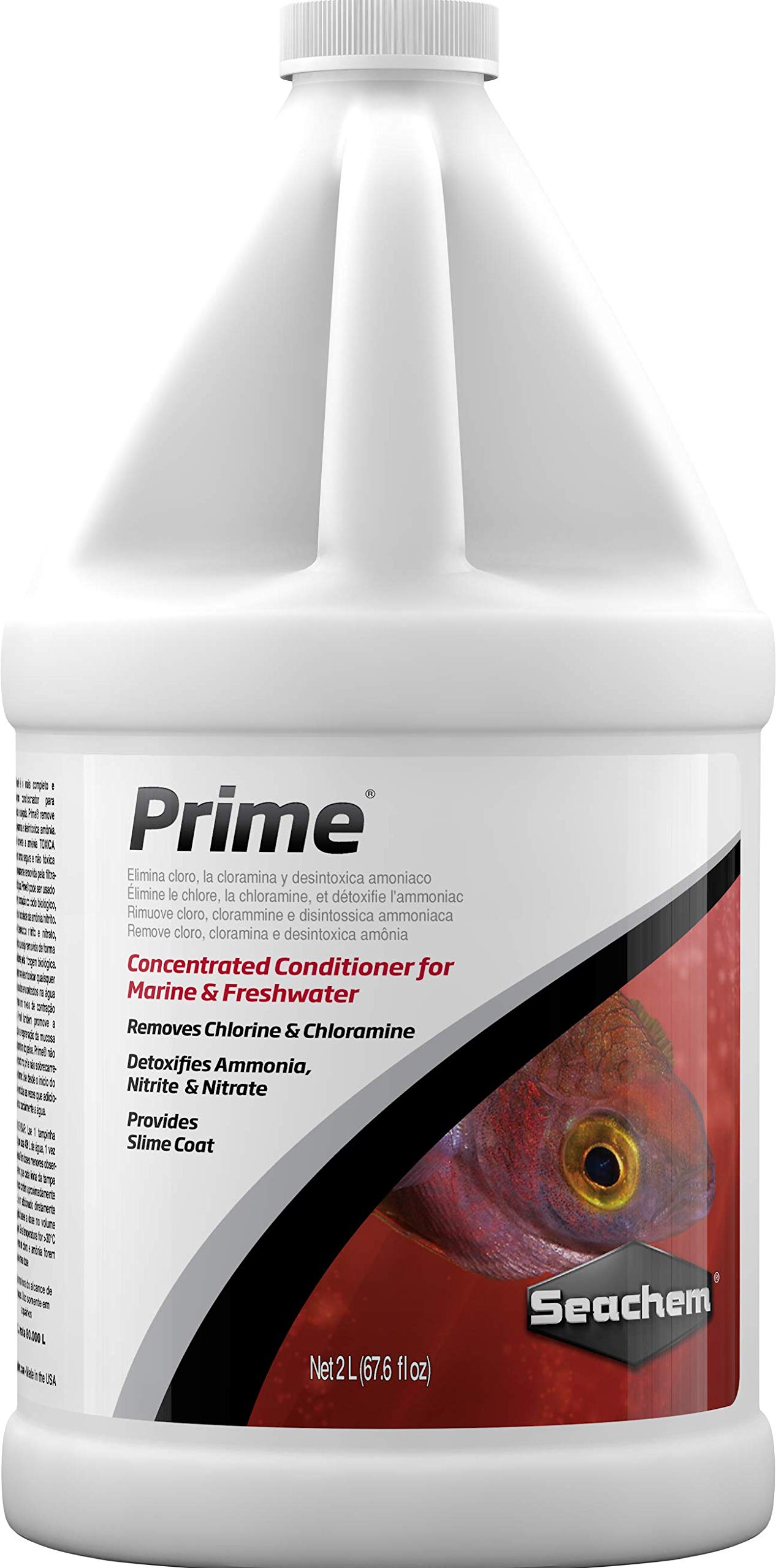 Seachem Кондиционер Prime Fresh and Saltwater - Химическое удаление и детоксикация