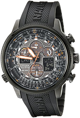 Citizen Мужские часы JY8035-04E Navihawk из нержавеющей стали Eco-Drive