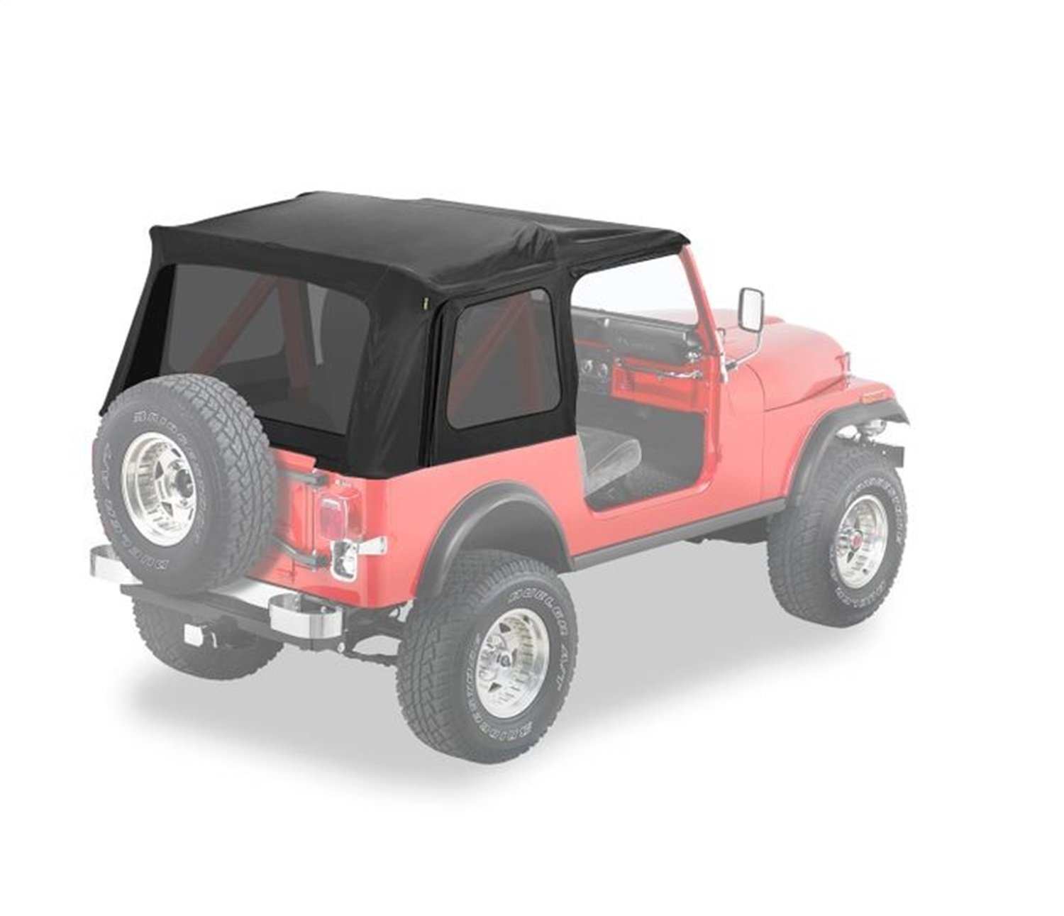 Bestop Supertop Classic Replacement Soft Top with Tinte...