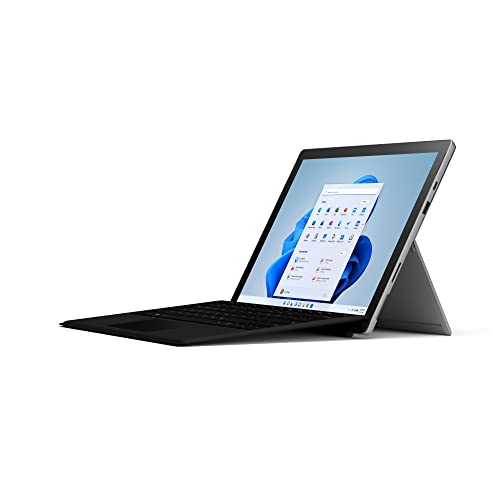  Microsoft - Surface Pro 7+ - Сенсорный экран 12.3 - Intel Core i5 - Память 8 ГБ - Твердотельный накопитель емкостью 128 ГБ с черной кр...