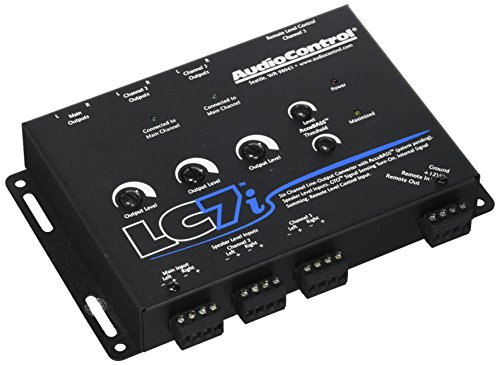 AudioControl LC7i Black 6-канальный линейный выходной преобразователь с восстановлением басов