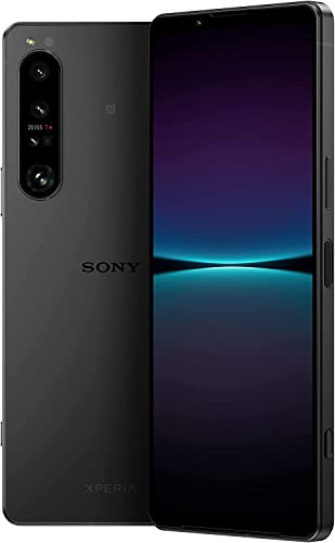 Sony Xperia 1 IV XQ-CT72 5G Dual 256 ГБ 12 ГБ ОЗУ Разблокирован на заводе (только GSM | Нет CDMA — не совместим с Verizon/Sprint) Черный