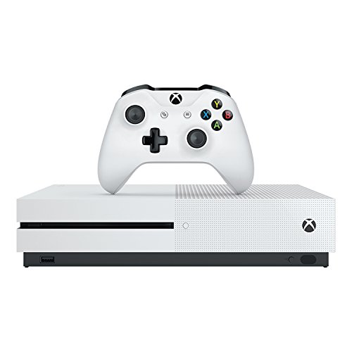 Microsoft Консоль Xbox One S 1 ТБ - белый цвет [Снято с производства]