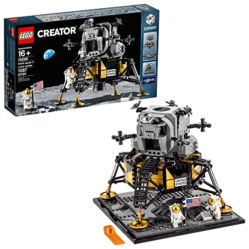 LEGO Creator Expert NASA Apollo 11 Lunar Lander 10266 Набор игрушек для сборки для детей от 16 лет (1087 предметов)