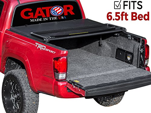 Gator Covers Чехол на кровать Gator Tri-Fold Tonneau Truck 2014-2018 Toyota Tundra 6.5 FT Bed w/ Track System
