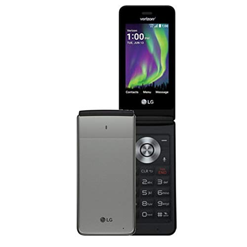 LG - Сотовый телефон Exalt 4G LTE VN220 с 8 ГБ памяти - серебристый (Verizon)