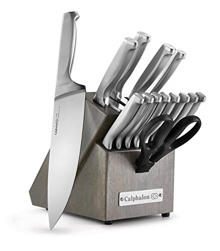 Calphalon Классический набор из 15 самозатачивающихся ножевых блоков из нержавеющей стали