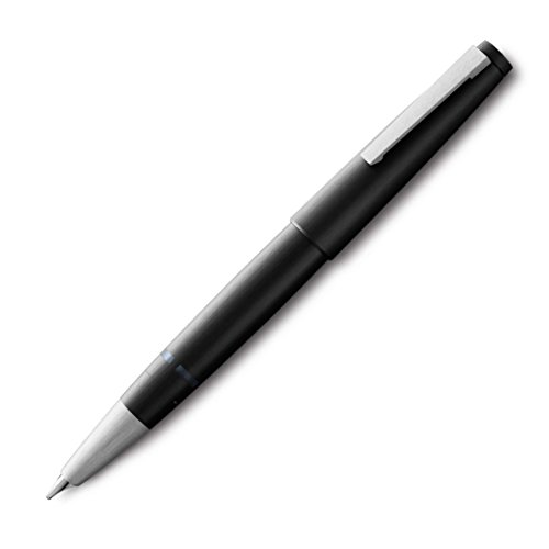 Lamy Черная матовая перьевая ручка 2000 года – тонкая