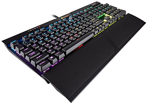  Corsair Механическая игровая клавиатура K70 RGB MK.2 Rapidfire - USB-переход и управление мультимедиа - Самый быстрый и лине...