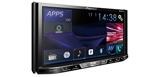 Pioneer AVH-X490BS Автомобильный стереоресивер Double Din Bluetooth In-Dash DVD/CD/Am/FM с 7-дюймовым дисплеем WVGA/Sirius Xm-Ready