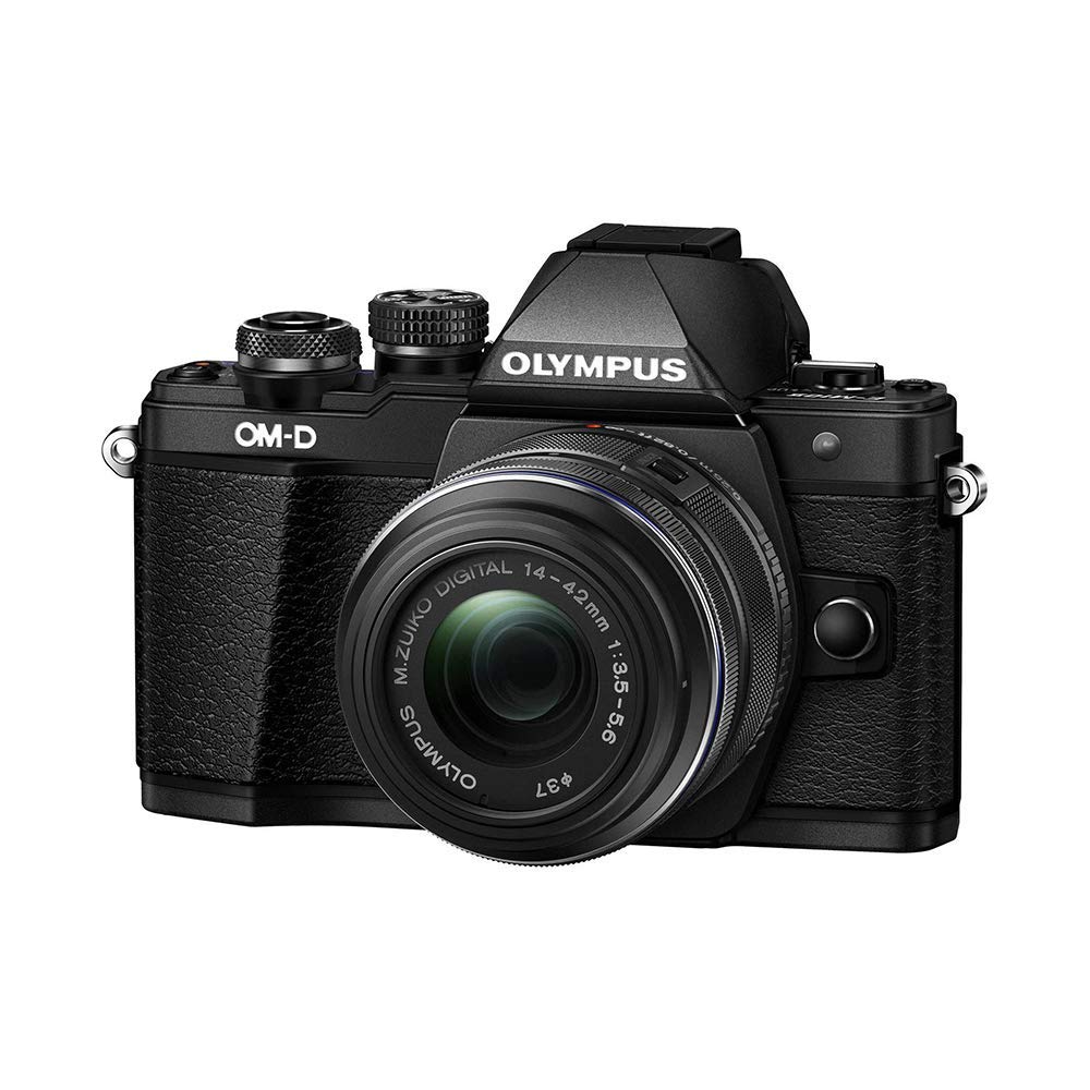 Olympus Беззеркальная цифровая камера OM-D E-M10 Mark II с объективом 14–42 мм II R (черный)