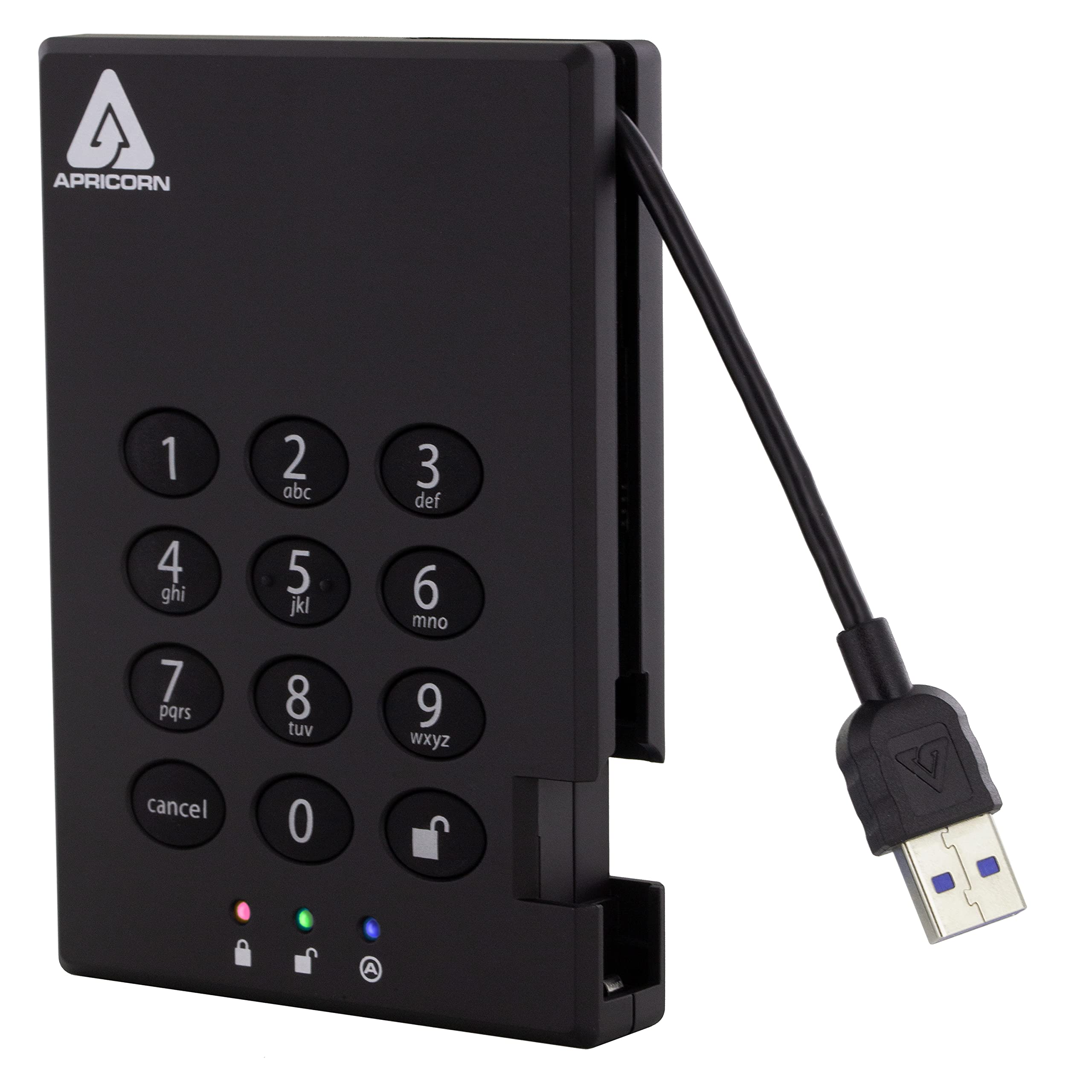 Apricorn Aegis Padlock USB 3.0 Портативный внешний жесткий диск
