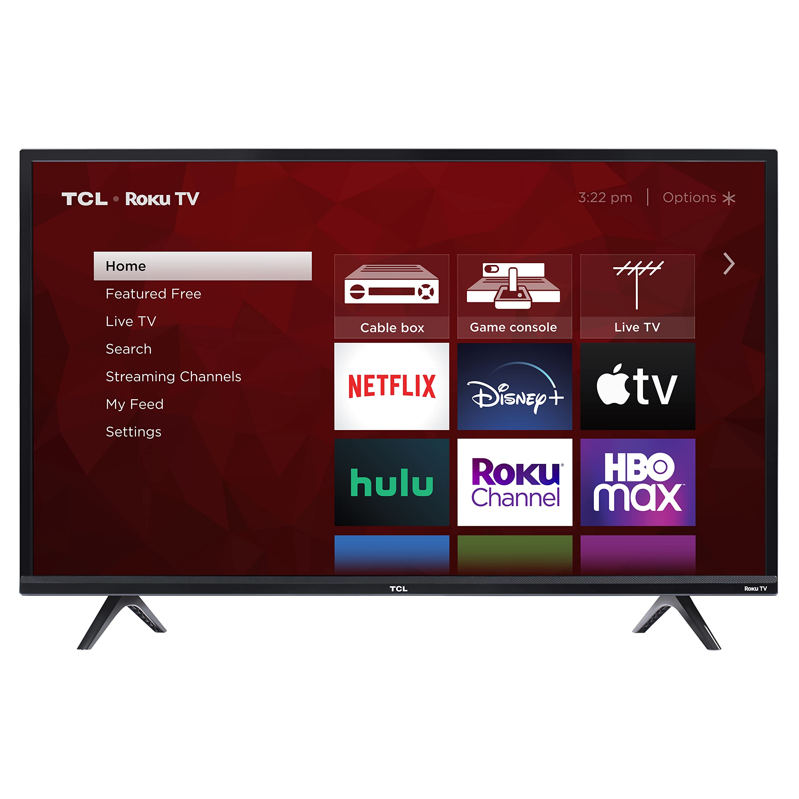 TCL 32-дюймовый смарт-телевизор Roku со светодиодной подсветкой и разрешением HD 720p класса 3 — 32S355