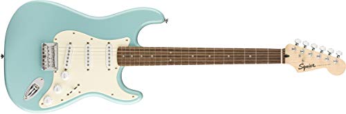 Fender Squier by Bullet Stratocaster - Hard Tail - Накладка на гриф Laurel - Tropical Turquoise