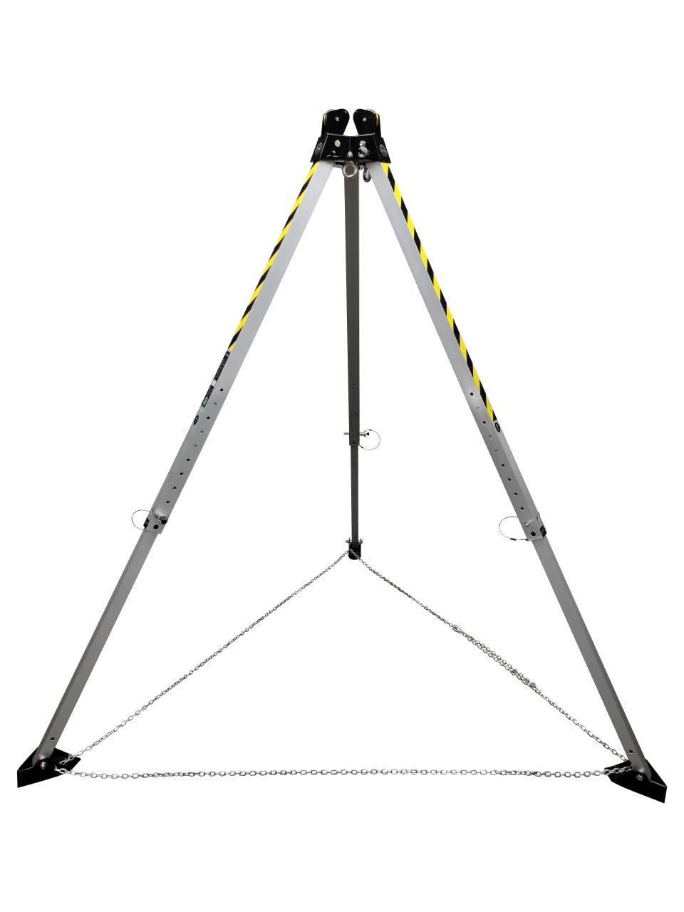 FRONTLINE FALL PROTECTION Frontline MEGApod 7' Aluminum Confined Space Tripod | Safety | Portable | Lifting and Rescue Equipment | OSHA and ANSI Compliant