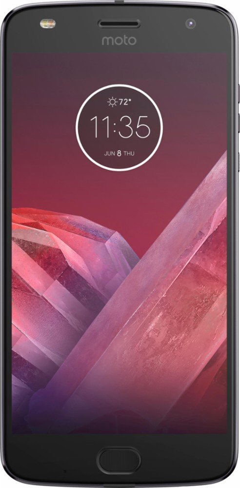 Motorola Moto Z2 Play XT1710-06 - смартфон 64 ГБ с двумя SIM-картами и LTE с заводской разблокировкой (темно-серый)