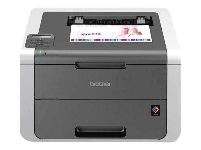 Brother Printer Цифровой цветной принтер HL3140CW с беспроводной сетью и возможностью пополнения запасов Amazon Dash