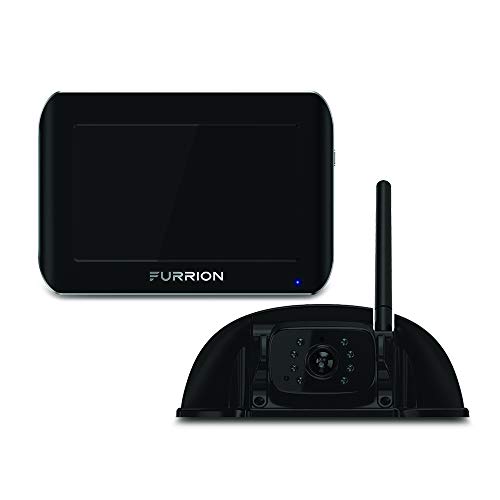  Furrion Vision S 5-дюймовая беспроводная система резервного копирования для автофургонов с камерой Sharkfin с инфракра...