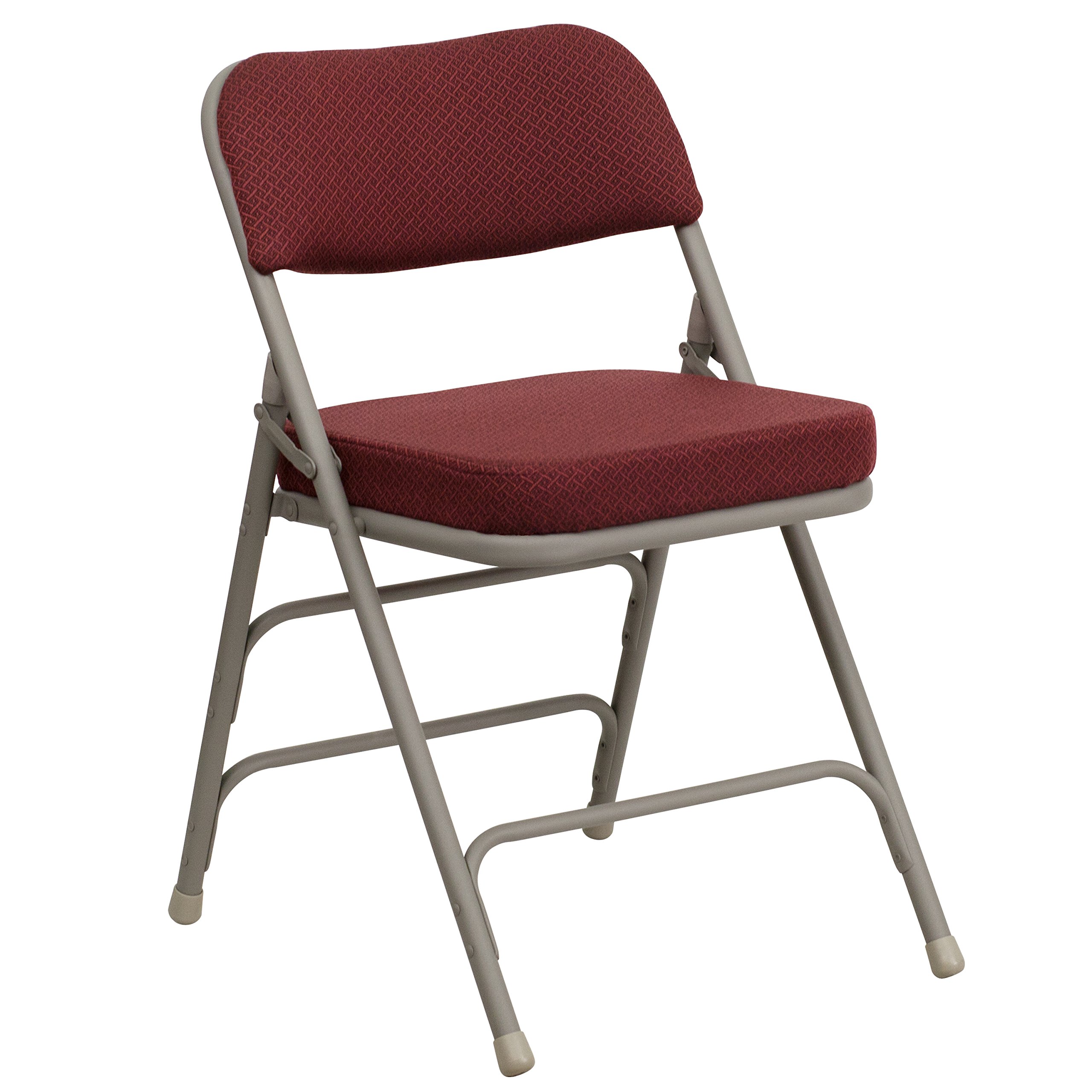  Flash Furniture Изогнутый металлический складной стул премиум-класса серии Hercules с тройными распорками и двойными...