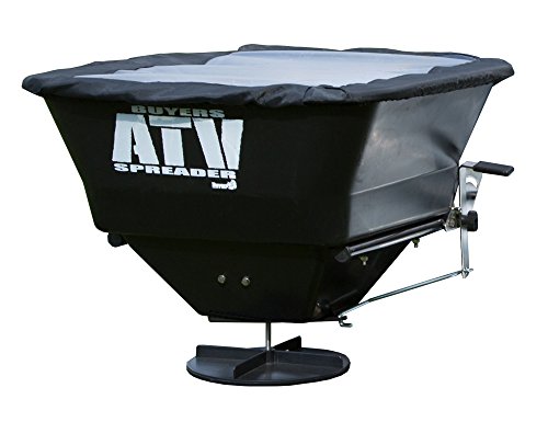Buyers Products Универсальный широковещательный разбрасыватель ATVS100 ATV 100 фунтов. Емкость с дождевиком