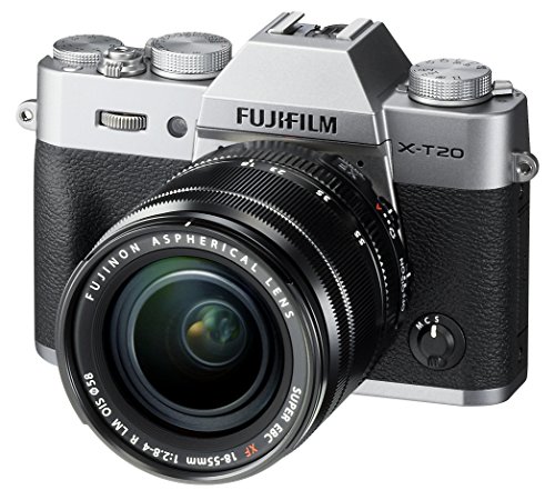 Fujifilm X-T20 беззеркальная цифровая камера с объективом XF18-55mmF2.8-4.0 R LM OIS - серебристый