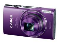 Canon PowerShot ELPH 360 HS с 12-кратным оптическим зумом и встроенным Wi-Fi (фиолетовый)