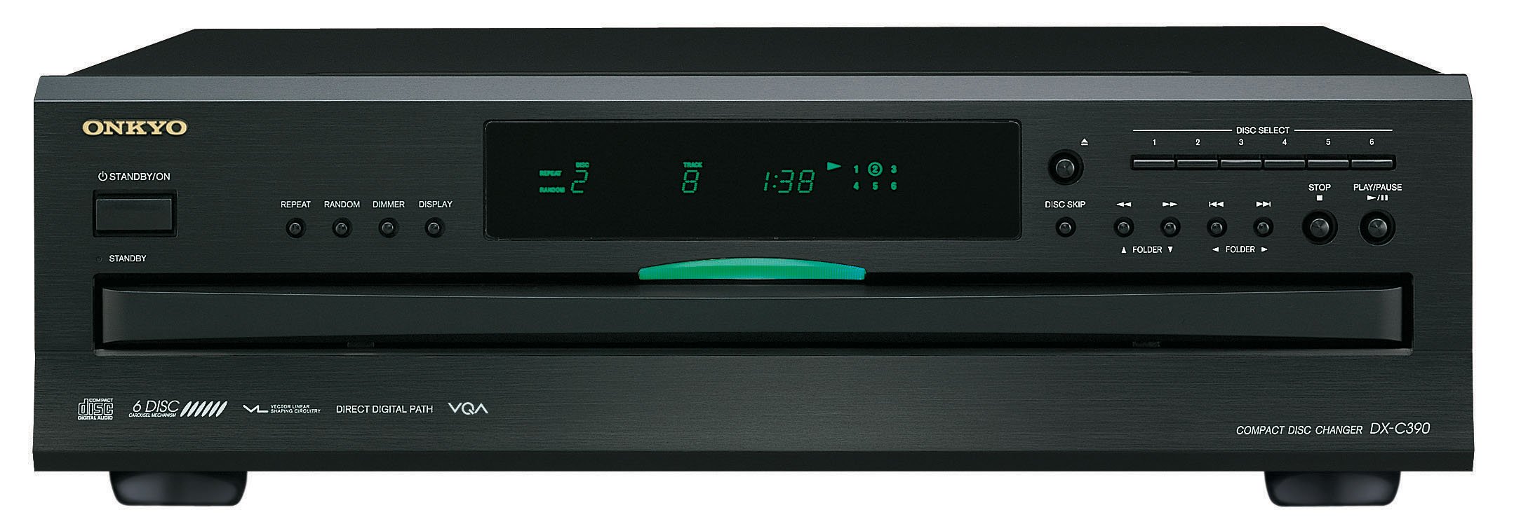 Onkyo DX-C390-B Карусельный CD-чейнджер на 6 дисков — черный