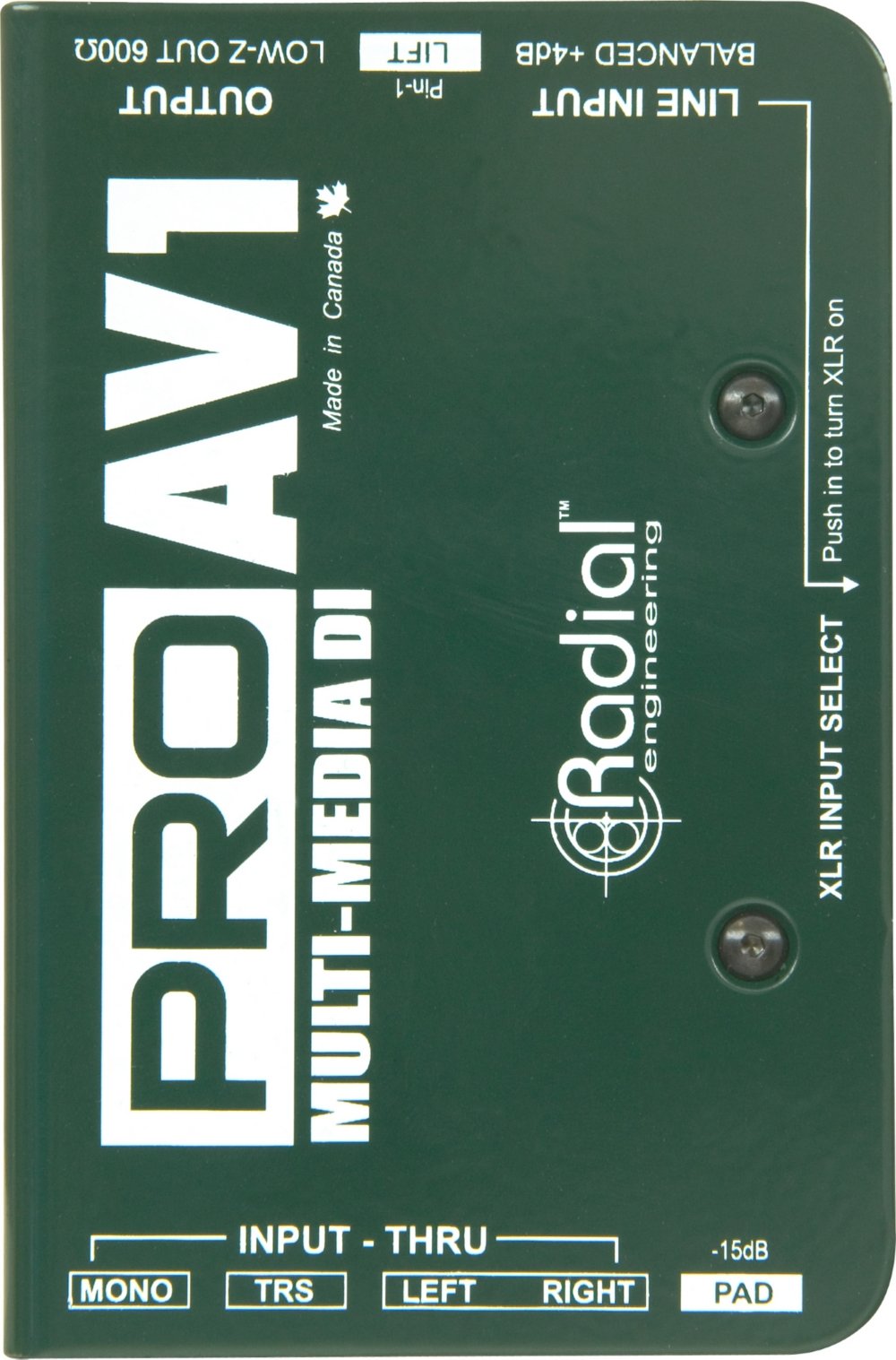 Radial Engineering R8001112 Директ-бокс Pro AV1