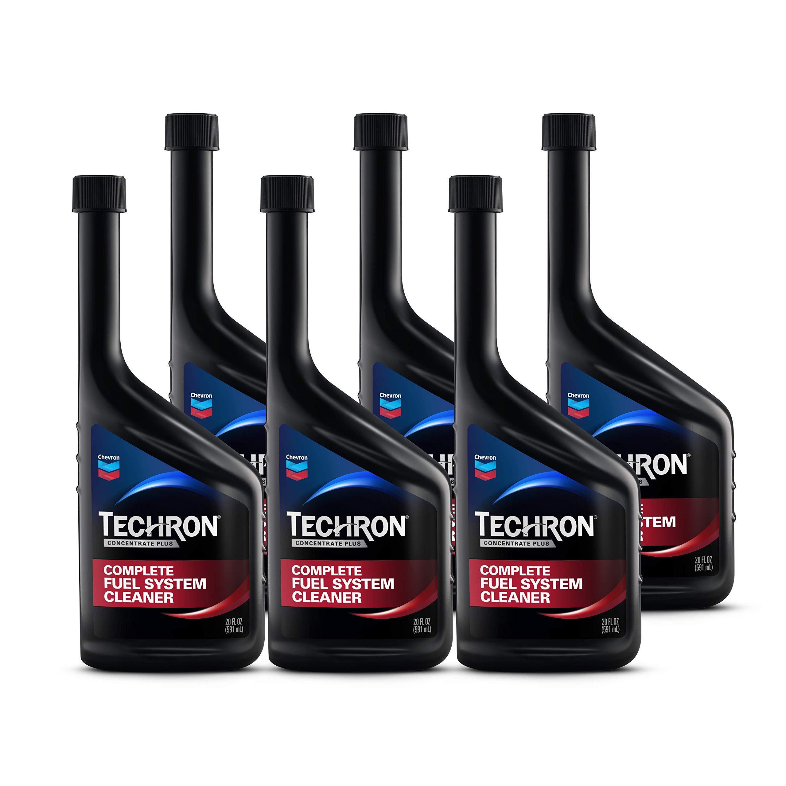 Chevron 65740-CASE Очиститель топливной системы Techron Concentrate Plus — 20 унций (упаковка из 6 шт.)