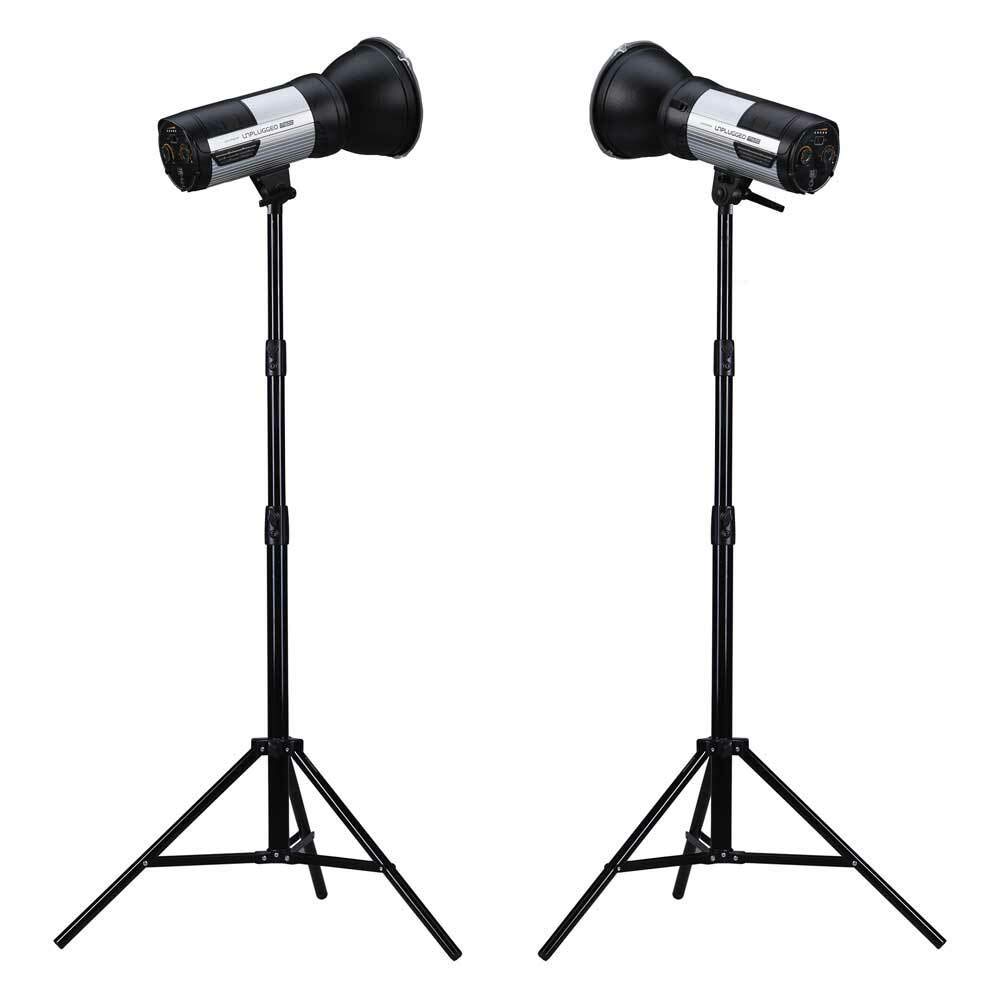 Promaster Unplugged m600 Monolight Studio Strobe - 2 LIGHT KIT - (6775)