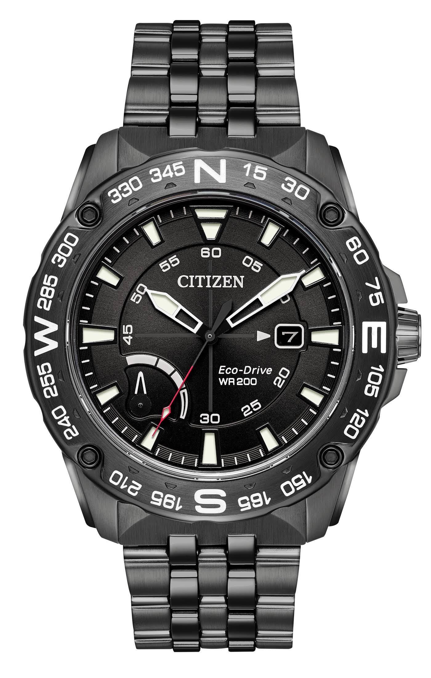 Citizen AW7047-54H Мужские часы Eco-Drive PRT ремешок из нержавеющей стали