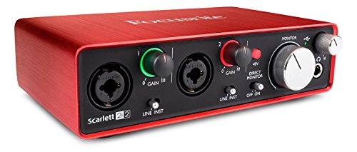 Focusrite Scarlett 2i2 (2-го поколения) USB-аудиоинтерфейс с Pro Tools | Первый