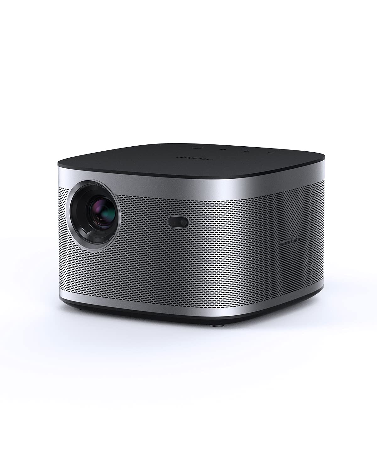 XGIMI HORIZON 1080p FHD Projector 4K Supported Movie Projector, 1500 ISO Lumens, Harman Kardon Speakers, Android TV 10.0, Auto Focus, Auto Keystone Correction, Auto Object Avoidance, WiFi Bluetooth