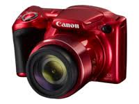 Canon PowerShot SX420 IS (красный) с 42-кратным оптическим зумом и встроенным Wi-Fi
