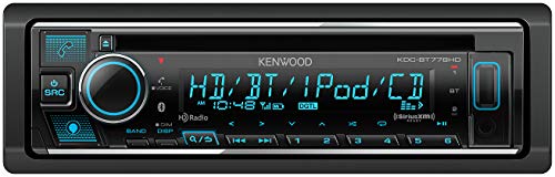  KENWOOD KDC-BT778HD Автомобильный стереоресивер Bluetooth CD с одним DIN и голосовым управлением Amazon Alexa | LCD текстовый дисплей...